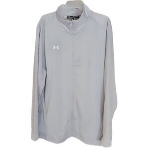NWT Under Armour Squad‎ 3.0 Gray Full-zip Jacket Men's XXL